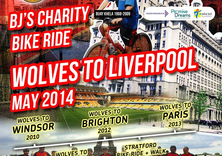 BJ’s charity ride 2014